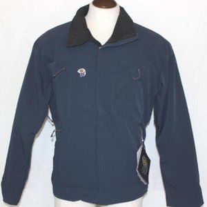 NEW Mountain Hard Wear Primaloft Soft Shell Jacket Men Wind Water Resistant Blue